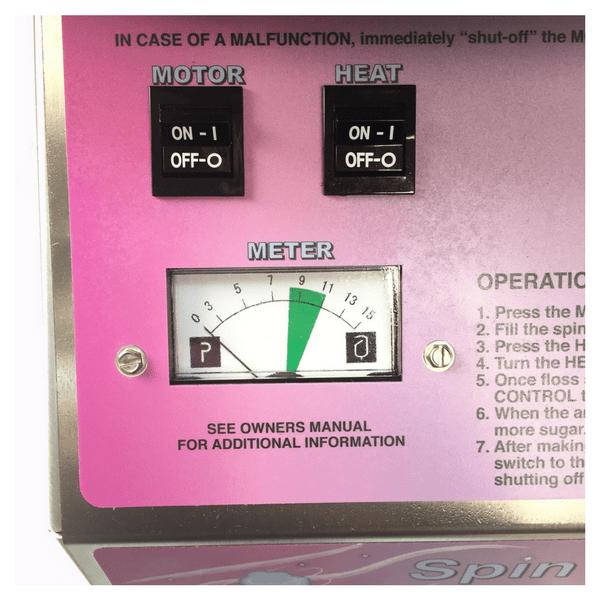 Spin Magic Cotton Candy Machine With Plastic Bowl