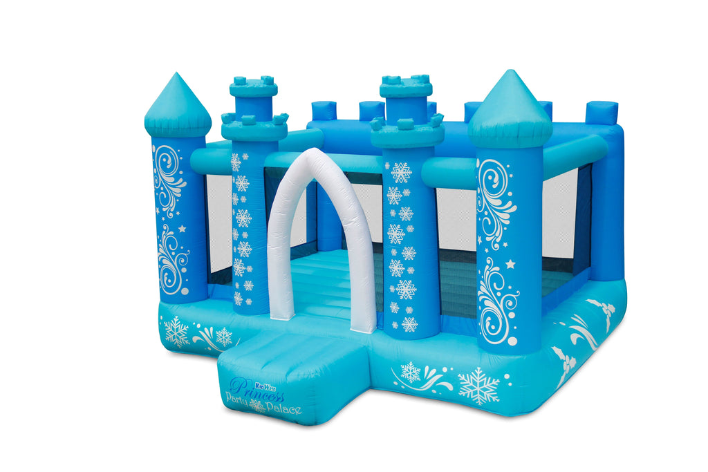 KidWise Princess Party Palace Bouncer - Inflatable Bounce House